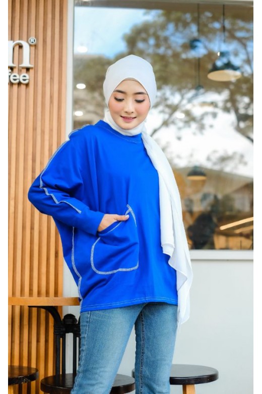 Sharina Top Electric Blue